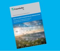 Zu sehen ist das Deckblatt der Kurzstudie in der das Fraunhofer ISE den jährlichen Photovoltaik-Zubau bis 2030 berechnet hat, der für die EU-Klimaziele notwendig ist.