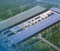 Im Bild eine Animation der Gigafactory mit 10 GW Fertigungskapazität für Solarzellen, die Futurasun in China aufbauen will.