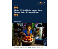 Im Bild das Cover vom Global Off-Grid Solar Market Report.