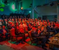 Zu sehen ist das Publikum beim letztjährigen German Renewables Award 2020