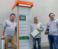 Zu sehen ist die Geschäftsführung vom GreenTech-Startup Swobbee.