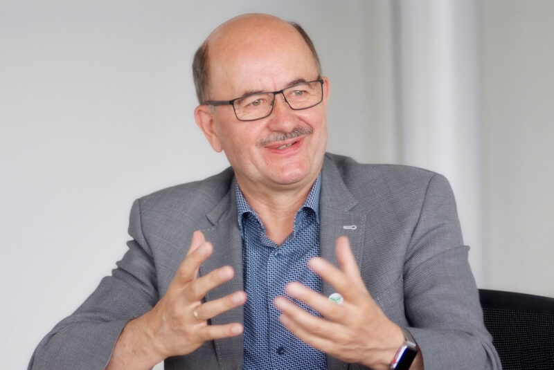 Heinz Ther, Geschäftsführer des Windparkprojektierers BBWind