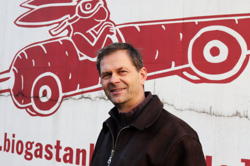 Portrait von Horst Seide, Präsident des Fachverbandes Biogas.