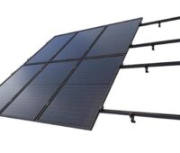 Grafik des neuen Photovoltaik-Montagesystems für Schrägdächer