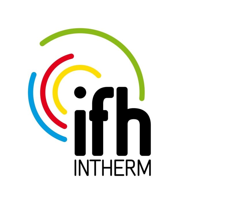 Jetzt ist es doch zur Absage der IFH/Intherm 2020 gekommen. Zu sehen ist das Logo der Messe.