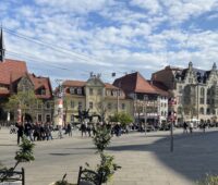 Anger in Erfurt als Symbolbild für eine Stadt