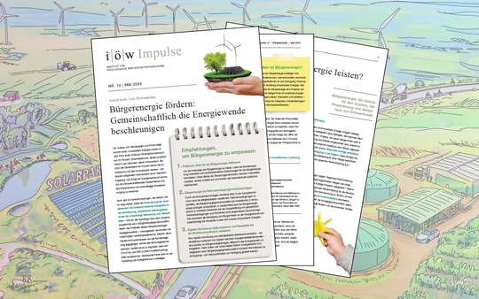 Abbildung der IÖW-Papiers Nr. 10 zur Bürgerenergie