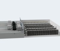 Zu sehen ist eine Grafik, die den Großspeicher zeigt. Es handelt sich um die Wiederverwertung gebrauchter Lithium-Ionen-Batterien.