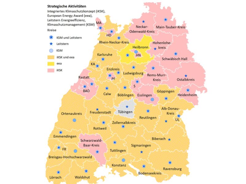 Die Landesenergieagentur KEA-BW hat den aktuellen Statusbericht kommunaler Klimaschutz in Baden-Württemberg veröffentlicht.