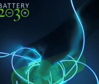 Die Roadmap für die Batterieforschung: Neue Materialien, neue Funktionen und ressourcensparende Herstellung gesucht. Zu sehen ist das Deckblatt der Roadmap.