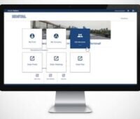 Ein Bildschirm, auf dem die Photovoltaik-Auslegungssoftware Kostal Solar Plan läuft.