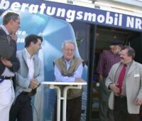 Zu sehen ist Johannes Rau, der die Online-Petition zum Erhalt der EnergieAgentur.NRW wohl unterstützt hätte.