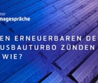 Ankündigung Klimagespräch - Ausbauturbo für erneuerbare Energien starten