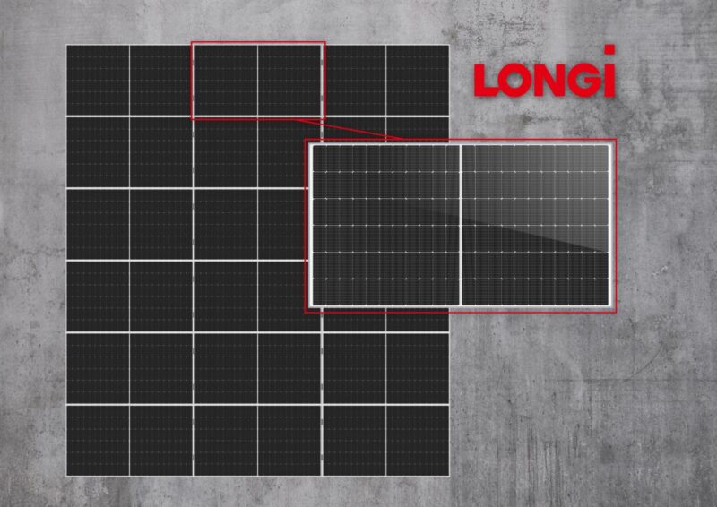 Produktfoto eines Solarmoduls