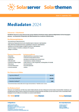 Mediadaten Solarserver/Solarthemen2024