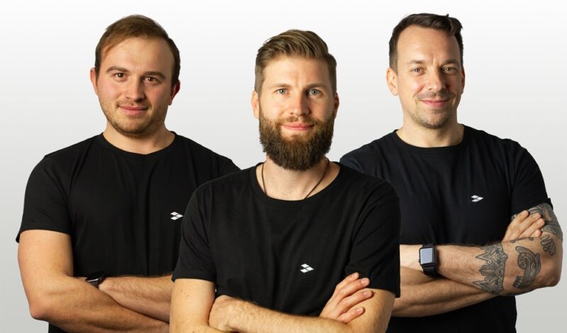 Zu sehen sind die drei neuen Manager, die die Expansion von Memodo in Europa gestalten sollen.