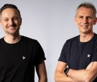 Im Bild Marco Piel und Kim Feigl, die bei Memodo Vice President sind.