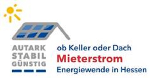 Zu sehen ist eine symbolische Darstellung von Photovoltaik für Mieter in Form eines Mieterstrommodells..