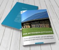 Zu sehen ist der Leitfaden für gewerbliche Photovoltaik-Anlagen.