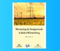 Titelseite des Monitoring-Berichts Energiewende Baden Württemberg 2021