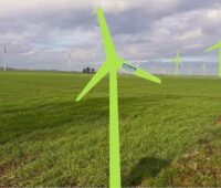 Neuer Windpark Erftstadt mit eingezeichneten, zukünftigen Windrädern.