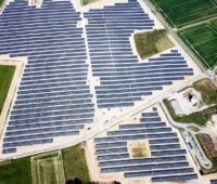 Zu sehen ist der Notus-Photovoltaik-Solarpark in Frankreich.