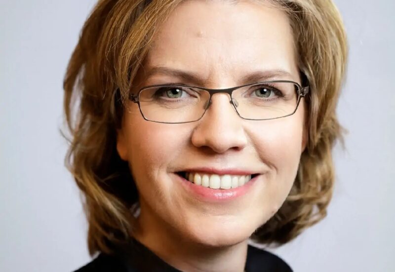 Im Bild Österreichs Klimaschutzministerin Leonore Gewessler, die das Gaskesselverbot in Österreich auf den Weg bringen will.