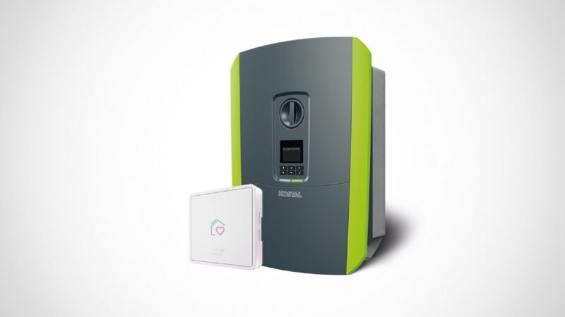 Ein Plenticore Wechselrichter mit dem Energiemanagementsystems Heratbeat AI