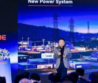 Daniel Huang, Gründer und CEO von Goodwe, bei der Jubiläumsfeier zum 15-Jährigen Bestehen des Photovoltaik-Wechselrichter-Herstellers.