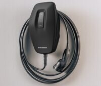 Im Bild die Wallbox Amtron 4You 400 von Mennekes, sie verfügt über eine integrierte Solar-Ladefunktion.