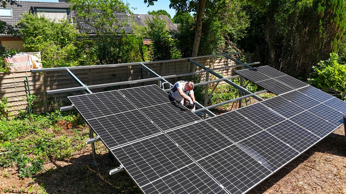 Rechnet sich eine Solaranlage im Garten?