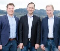 Im Bild die drei Gründer des Photovoltaik-Spin-Offs Nexus Greentech.
