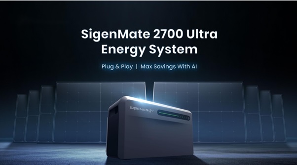 Der Stecker-PV-Speicher Sigenmate 2700 Ultra von Sigenergy.