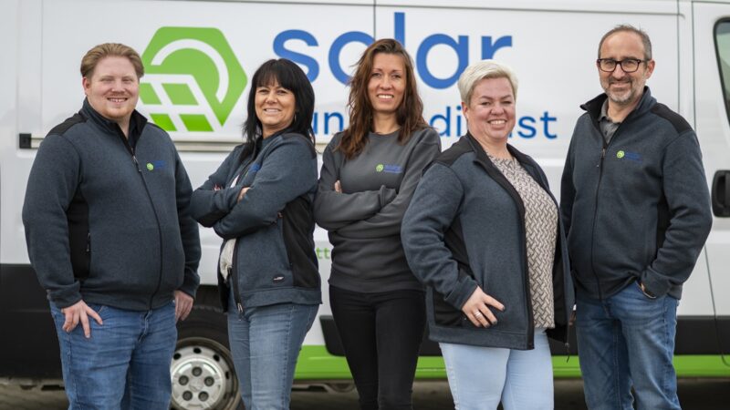 Das Team von der Solar Kundendienst GmbH, der Nachfolgerfirma vom Photovoltaik-Installateur ESS Kempfle.