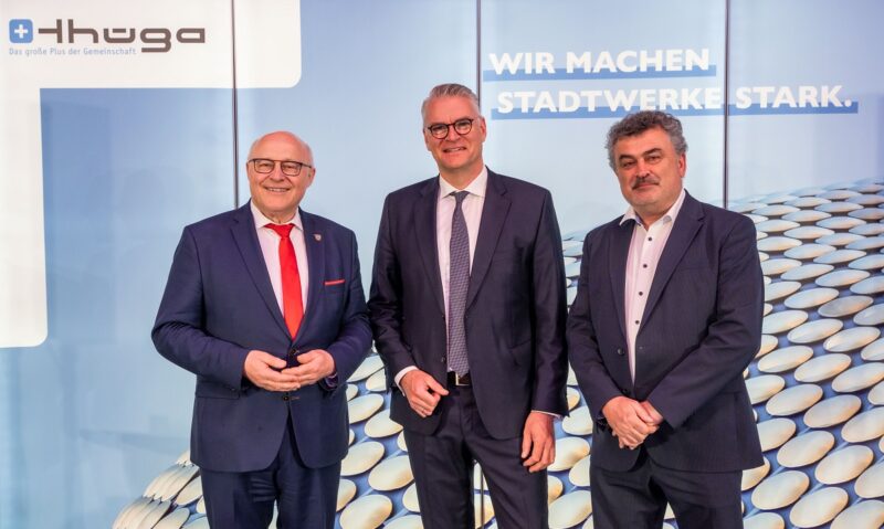 Mit Bild Mitglieder des des Thüga-Beirats, der sich kritisch zum Industrial Accelerator Act (IAA) geäußert hat.