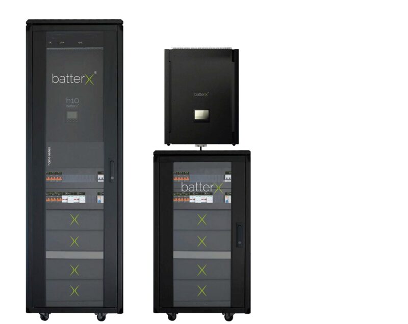 Zu sehen ist die der Photovoltaik-Stromspeicher batterX Home.