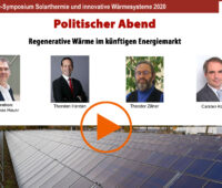 Video des Politischen Abends beim Symposium Solarthermie.