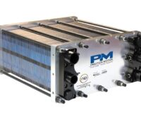 Zu sehen ist ein PEM-Brennstoffzellen Stack, für den das Recycling entwickelt wird.