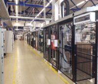 Blick in die Photovoltaikfabrik