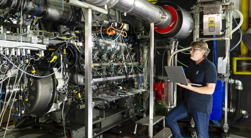 Rolls-Royce Power Systems entwickelt unter seiner Marke MTU einen Wasserstoffmotor für Stromaggregate und Blockheizkraftwerke.