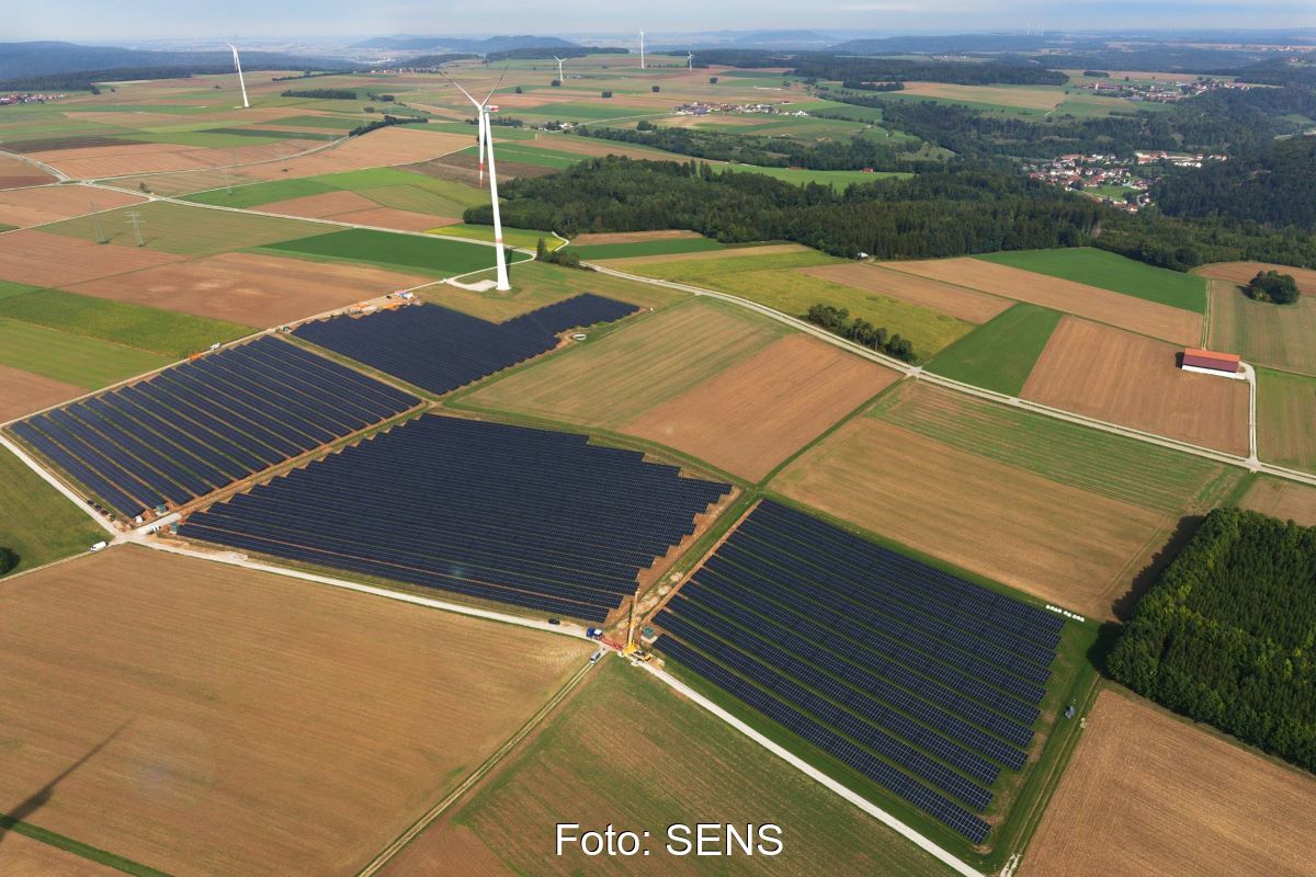 Sens baut 15 MWSolarpark für Energiegenossen Solarserver