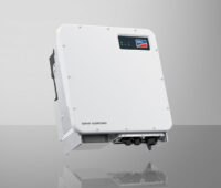 Weißer Photovoltaik-Wechselrichter Sunny Highpower PEAK3 von SMA