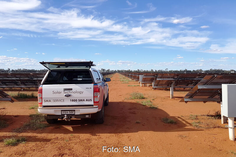 Solarpark in Australien