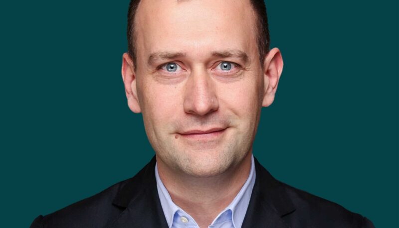 Im Bild der Solarwatt-Chief Financial Officer (CFO) Benjamin Frank.