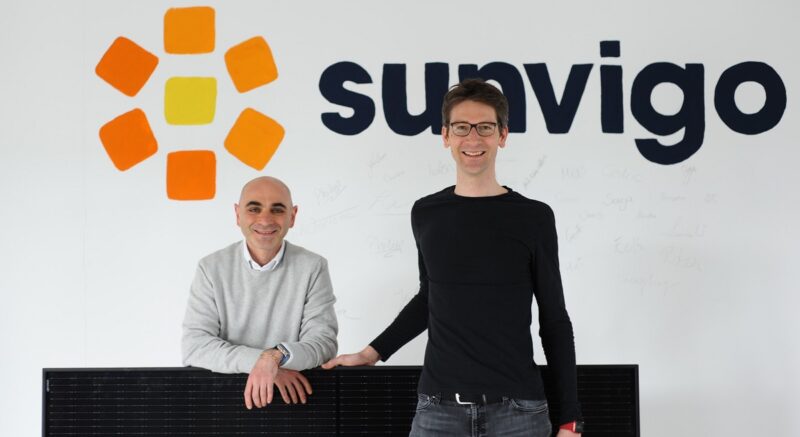 Im Bild die Sunvigo-Gründer Dr. Vigen Nikogosian und Dr. Michael Peters, die das virtuelle Kraftwerk des Unternehmens weiterentwickeln wollen.