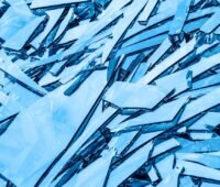 Ein Scherbenhaufen, Recyceltes Solarglas von Solarcycle soll für neue Photovlotaik-Module nutzbar sein.