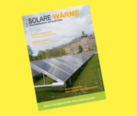 Zu sehen istr das Cover des Solarthermie-Jahrbuch 2020.