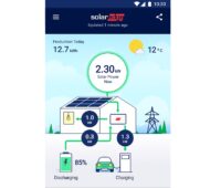 Im Bild eine App, mit der man das Energiebetriebssystem Solaredge ONE nutzen kann.