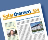 Titelbild Solarthemen 554