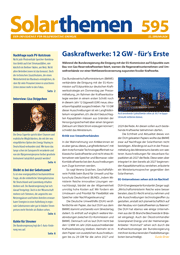 Titelseite Solarthemen Nr. 595